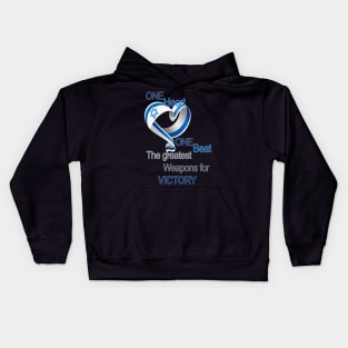 One Heart One Beat - Shirts in solidarity with Israel Kids Hoodie